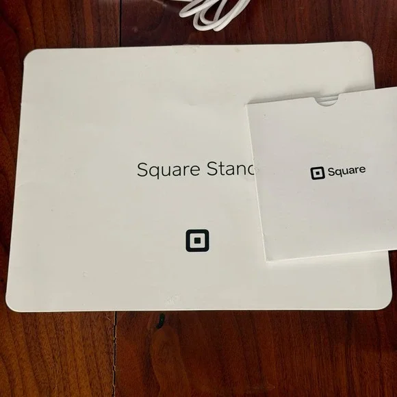 Square Stand for iPad 1st Gen White POS System Model S089 with Chip Reader Hub - Picture 5 of 6